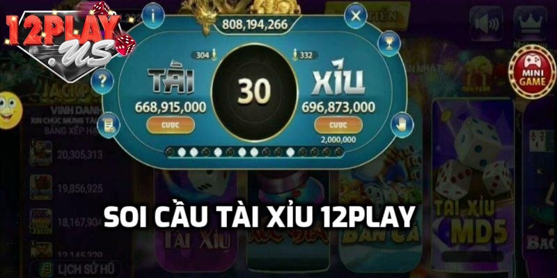 Cách soi tài xỉu 12 play cầu nghiêng